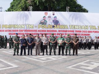 Jelang Pemilu, TNI-Polri Komitmen Bersinergi