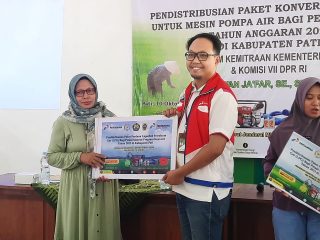 Ratusan Petani Dapat Bantuan Pompa Air BBG