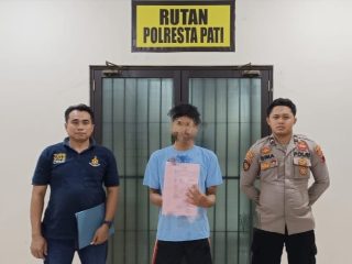 Polsek Sukolilo Tangkap Pelaku Tawuran Antar Gangster dan Amankan Senjata Tajam