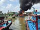 Warga Panik, Kapal di TPI II Bajomulyo Juwana Terbakar